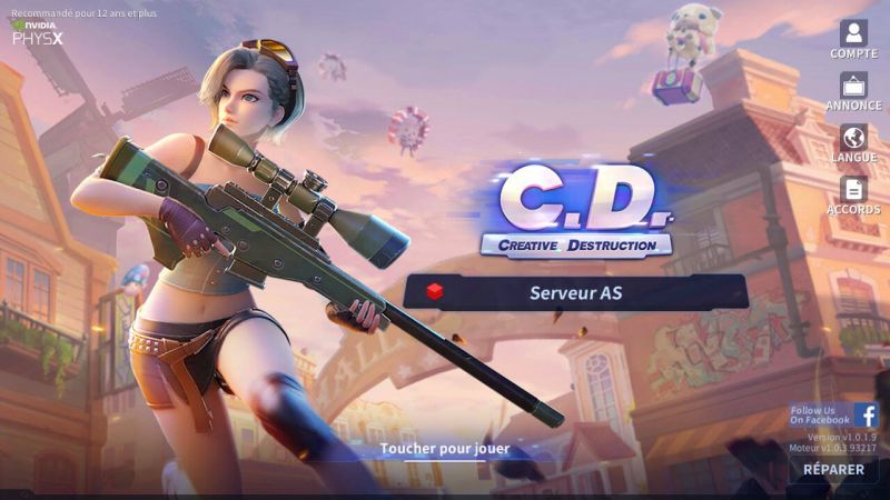 Creative destruction website